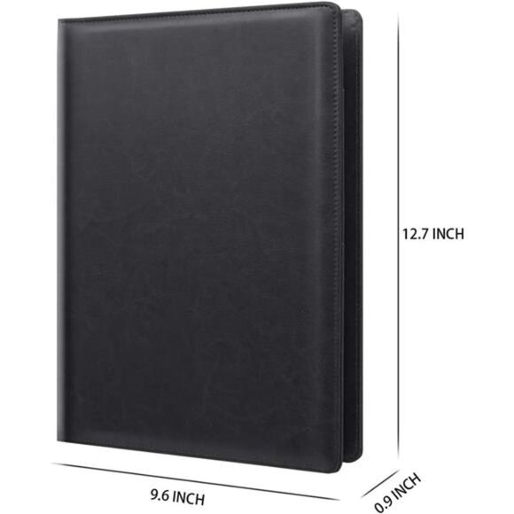 WAVEYU Business Portfolio Folder for Men Women, Padfolio Cover - Picture 3 of 7